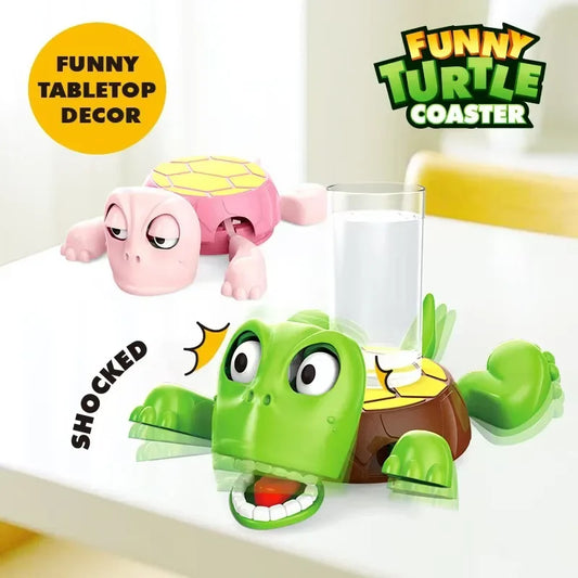 Posavasos De Tortuga Peculiar 3D, Posavasos Con Aislamiento De Tortuga Panal, Adorno Para Aliviar El Estrés, Muñeca Divertida, Decoración De Base De Taza